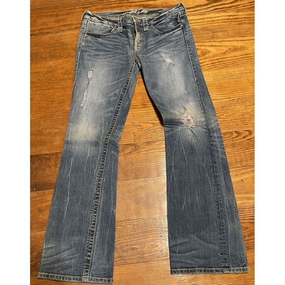 London Jeans Denim - London Jean Size 10 VS Low Rise 5 Flap Pocket Jeans Bootcut Classic Sexy Quality